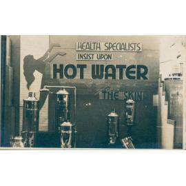 Manly Gas Company Limited showroom hot water display, at 3 Sydney Road, Manly