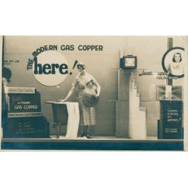 Manly Gas Company showroom display for a Gas Copper, at 3 Sydney Road, Manly