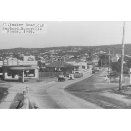 Pittwater Road at the corner of Habord and Roseville Roads