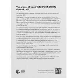 Origins of Mona Vale Branch Library Opened 1972
