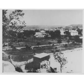 View across the southern end of Manly Beach, c1890