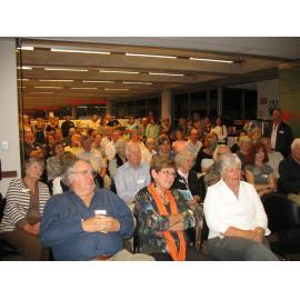 Audience Listening to speeches Mona Vale Library 40th Birthday