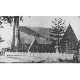 St Matthew's stone Church, Manly, c1885