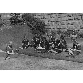 Manly Grammar School pupils at study, Manly, mid 1930s