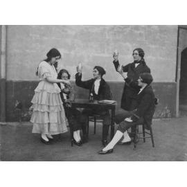 Manly Grammar School drama students, Manly, mid 1930s