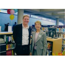 Mona Vale Library Official Opening with Architect and Library Manager