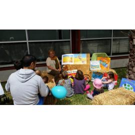 Storytime in Library Lane at Mona Vale