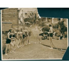 Manly Grammar School pupils, Ashburner Street, Manly, 1937