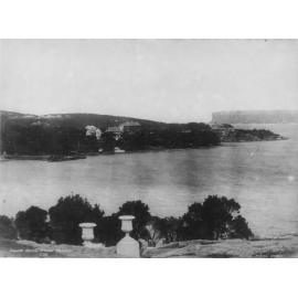 View facing southeast from Fairlight towards Smedleys Point, Manly, c1880