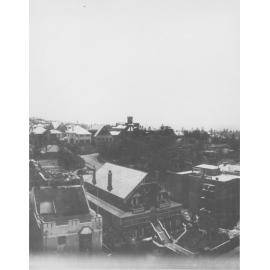 View across West Esplanade to Dalley's Castle, Manly, 1920
