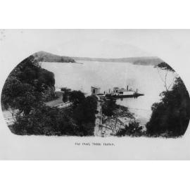 Steam Punt on Middle Harbour, Seaforth, c1909
