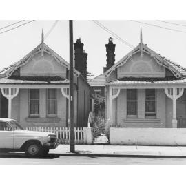 Semi detached houses at 130 and 132 Pittwater Road, Manly, 1976