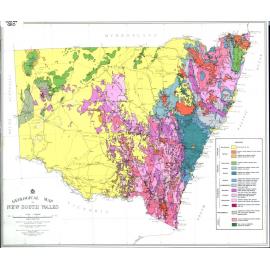 Geological map of New South Wales