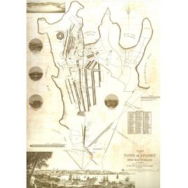 Plan of the town of Sydney in New South Wales