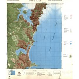 Mona Vale Orthophoto map