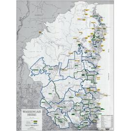 Suburban map of Warringah Shire