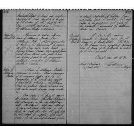 Manly Council Historical Minutes between 11 June 1885 to 30 June 1886
