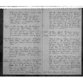 Manly Council Historical Minutes between 13 December 1888 to 30 January 1890