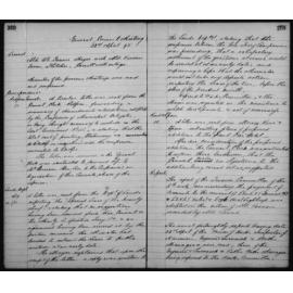 Manly Council Historical Minutes between 23 April 1895 to 21 July 1896