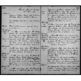Manly Council Historical Minutes between 29 June 1897 to 30 August 1898