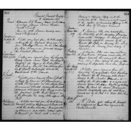 Manly Council Historical Minutes between 13 September 1898 to 1 August 1899