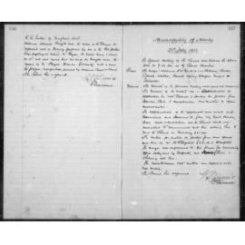 Manly Council Historical Minutes between 14 July 1902 to 7 December 1903