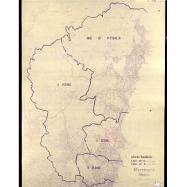 Warringah Shire riding boundaries