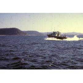 Police boat on Pittwater
