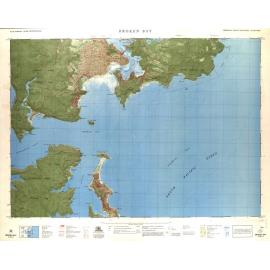 Orthophoto map of Broken Bay, Ku-ring-gai National Park and Barrenjoey Head
