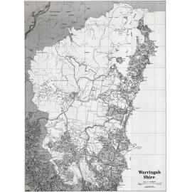 Warringah Shire street map 1980