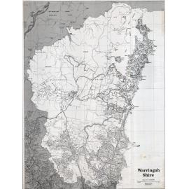 Warringah Shire street map 1974