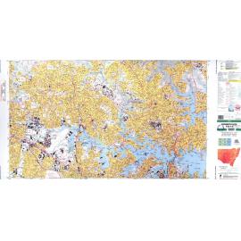 Topographic Map of Middle Harbour to Parramatta