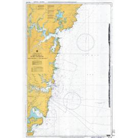 Hydrographic map of Port Jackson from Botany Bay to Broken Bay