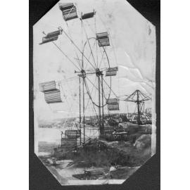 A Ferris wheel on the Manly beachfront, Manly, c1907