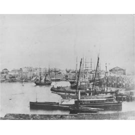 Manly Steamer, Phantom, Circular Quay, Sydney, 1870