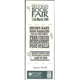Warringah Council Second Book Fair 1995