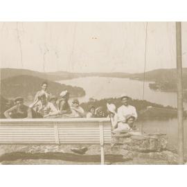 Picnic above Lovett Bay