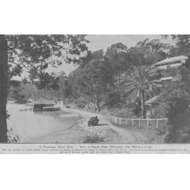 A Picturesque Motor Drive, Church Point, Pittwater.