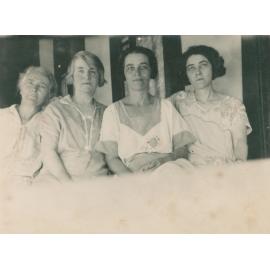 Mrs Ireland and her three daughters