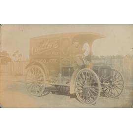 J. Ireland Confectionary Truck, with driver, Sydney.