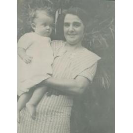 Elizabeth Duffy with Baby