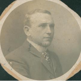 Harry Crago as a young man