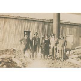 Outside the Crago Flour Mill, Bathurst.