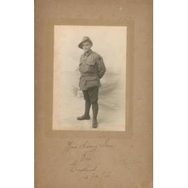 Vic Carter in AIF Uniform