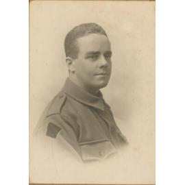 Portrait of Vic Carter in AIF Uniform