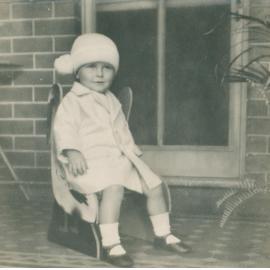 Ken Carter as a young child