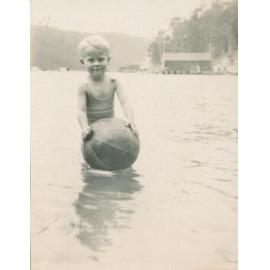 Ken Carter swimming at Church Point