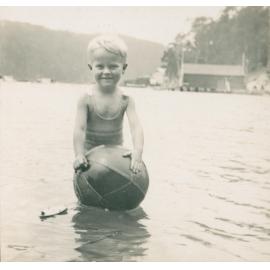 Ken Carter swimming at Church Point