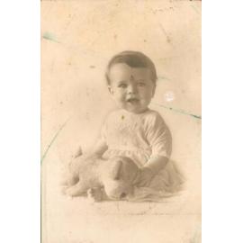 Terry Carter as a baby