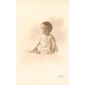 Terry Carter as a baby